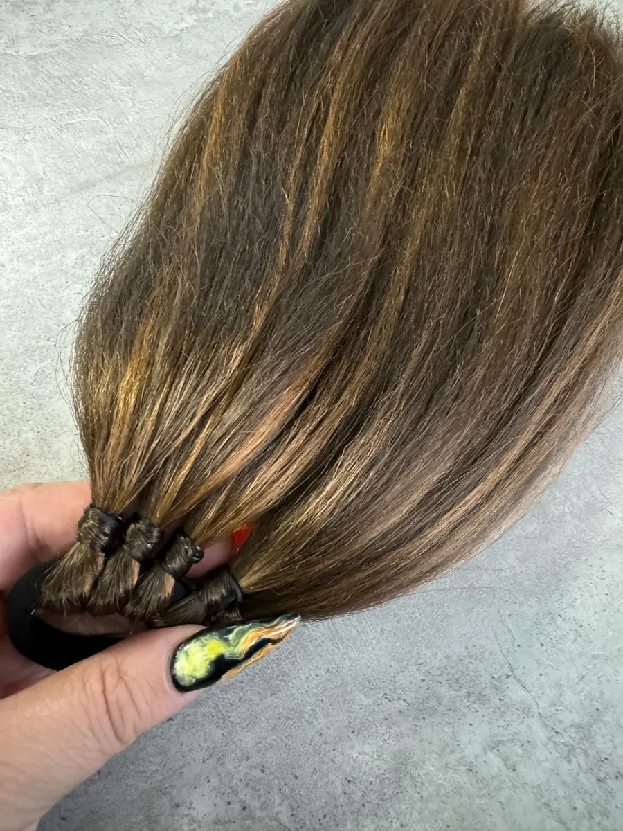 Хвост из канекалона на резинке