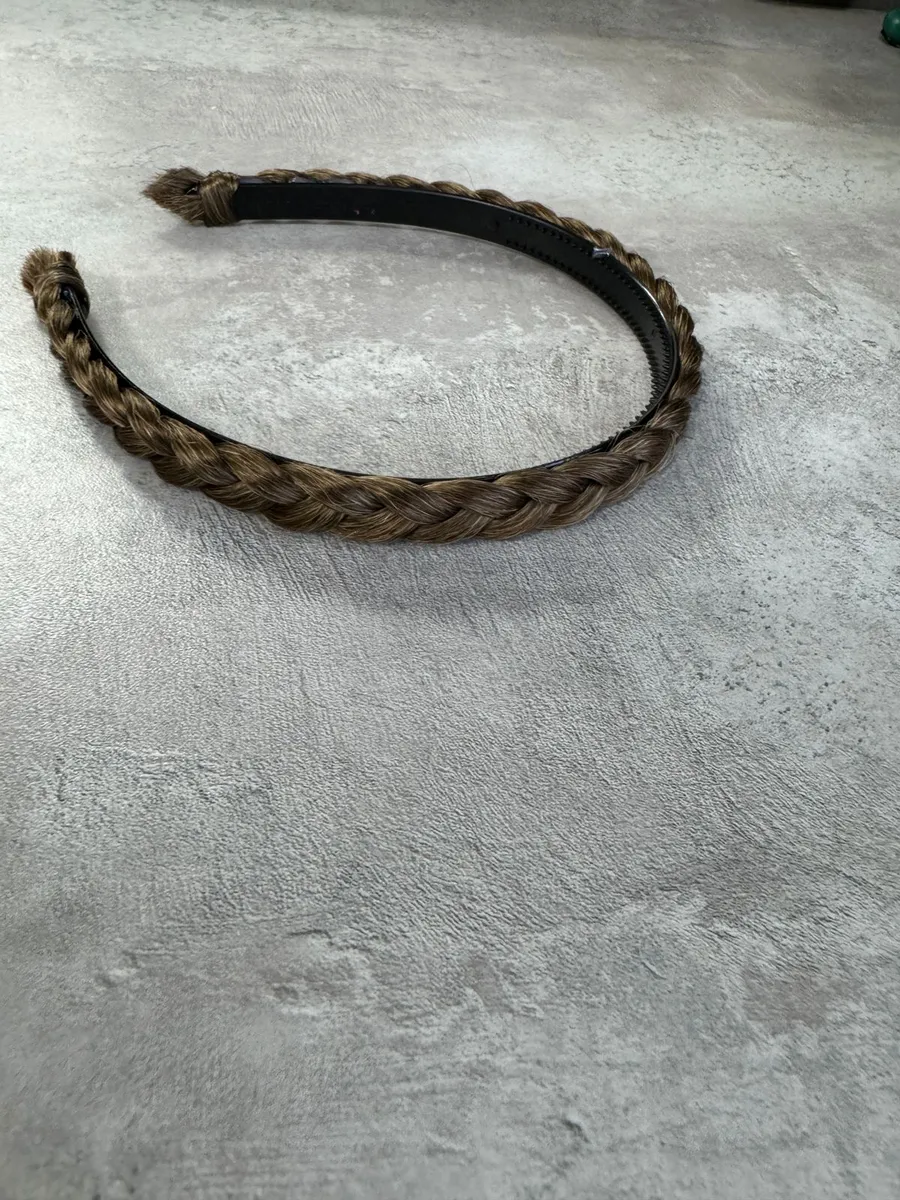 Ободок с косой