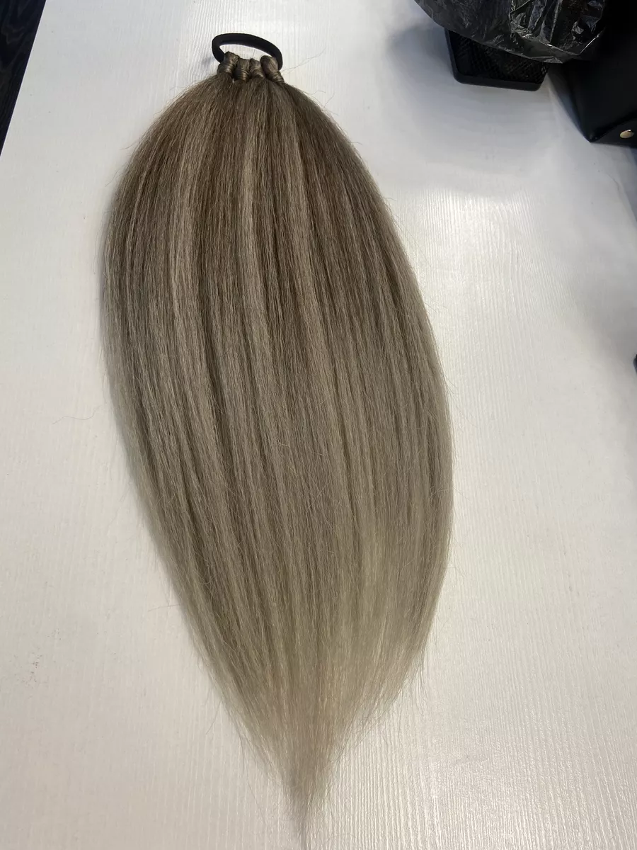 Хвост из канекалона на резинке