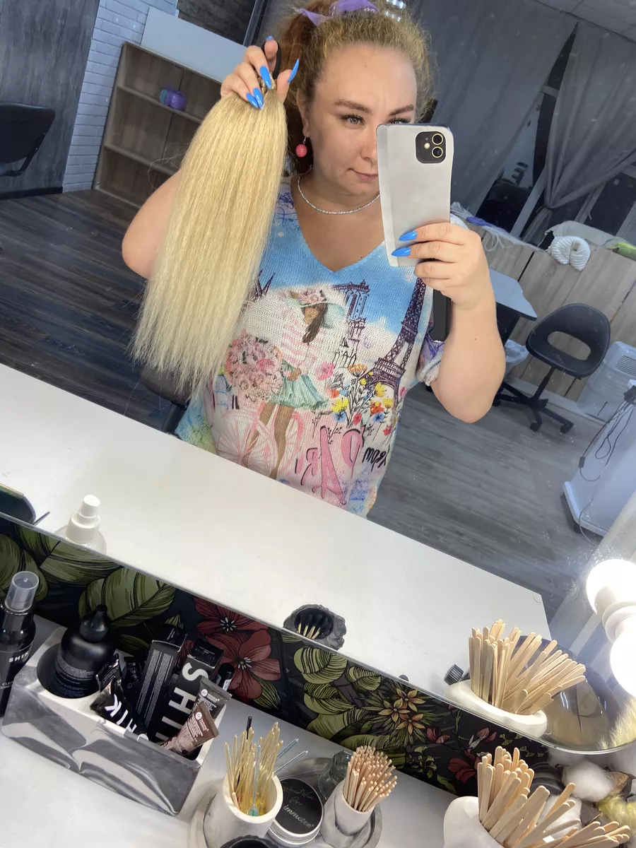 Хвост из канекалона на резинке