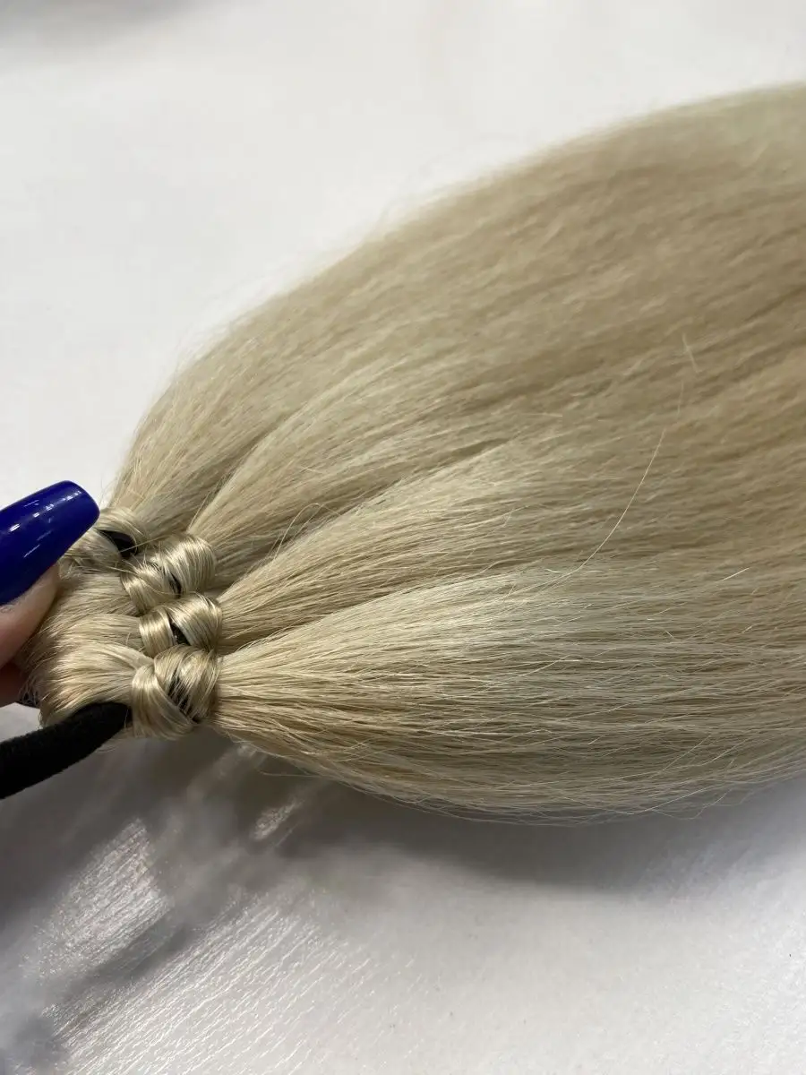 Хвост из канекалона на резинке