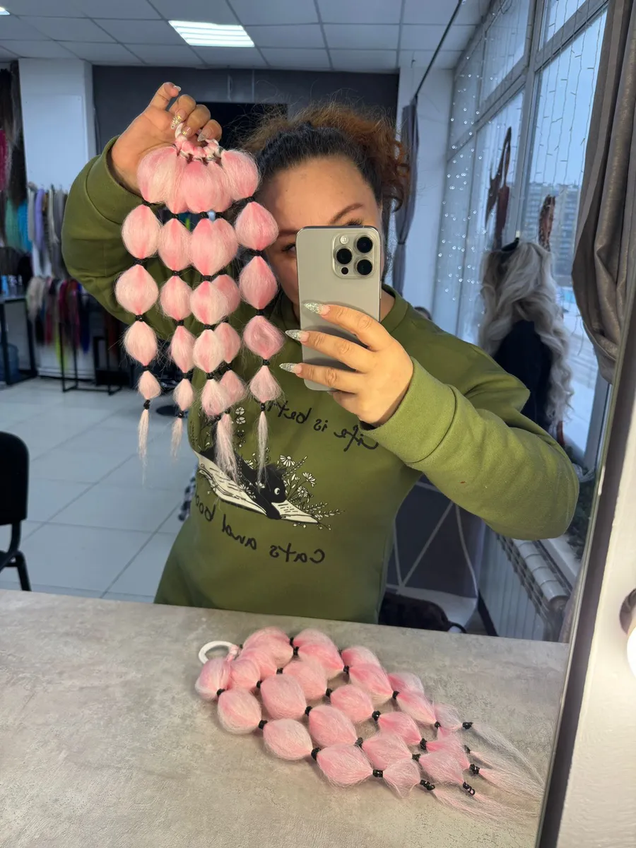 Резинка для волос фонарики