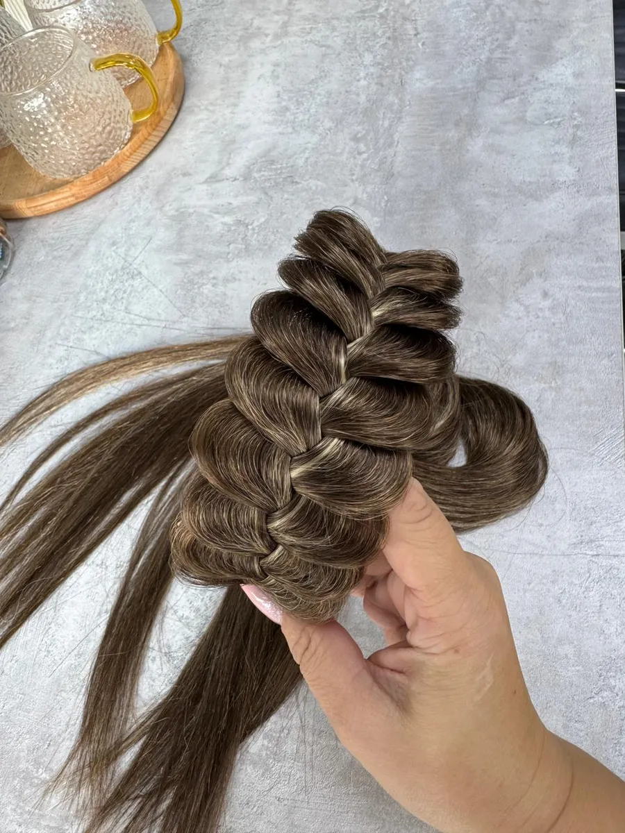 Ободок с хвостиками