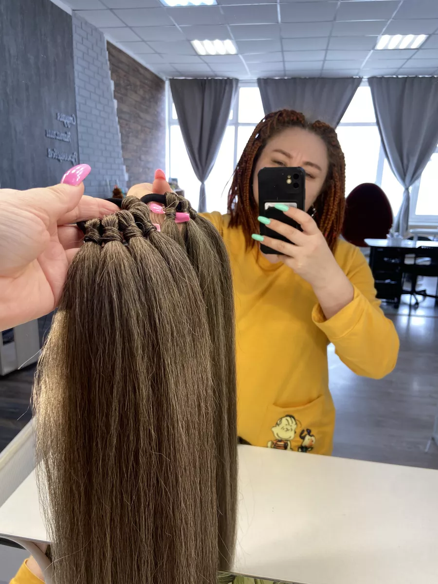 хвост на резинке