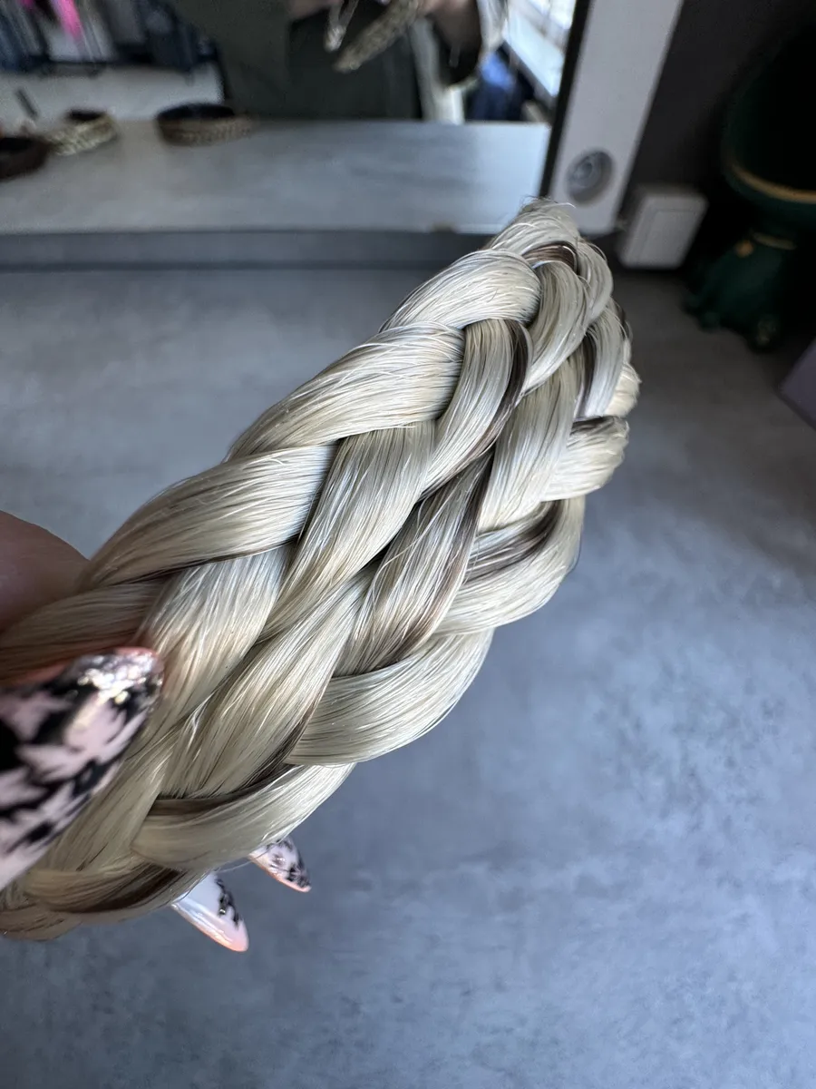 Ободок с косой