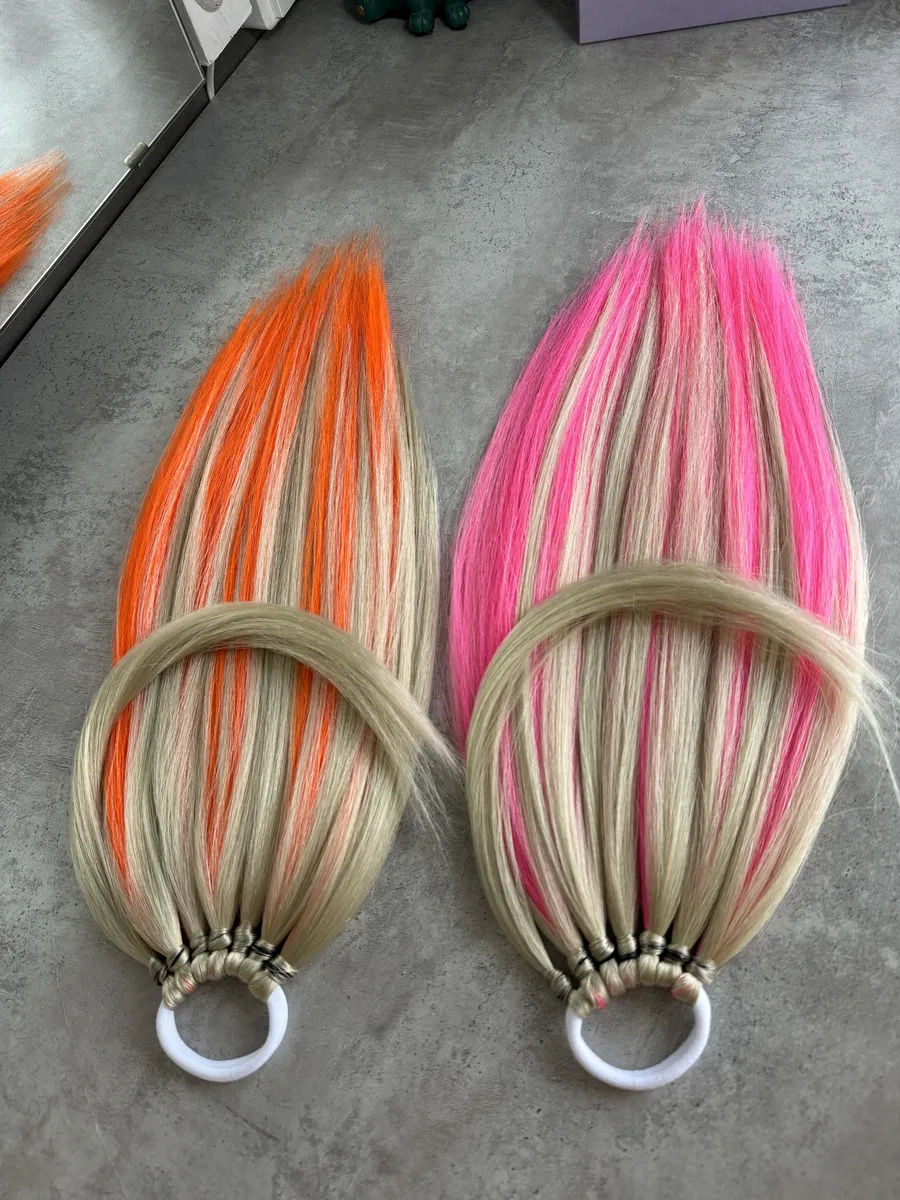 хвосты на резинке Харли Квинн