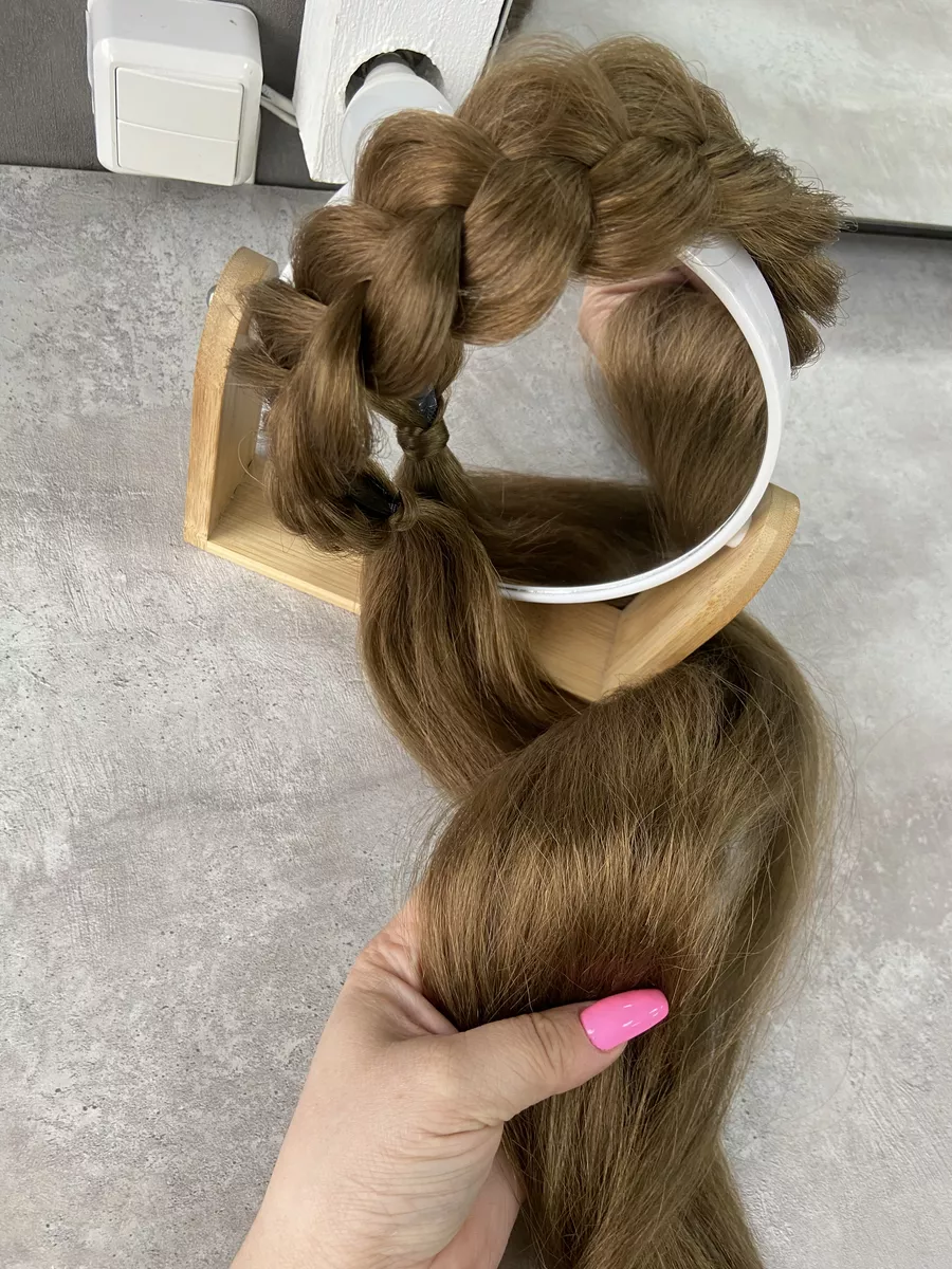 Ободок с хвостиками