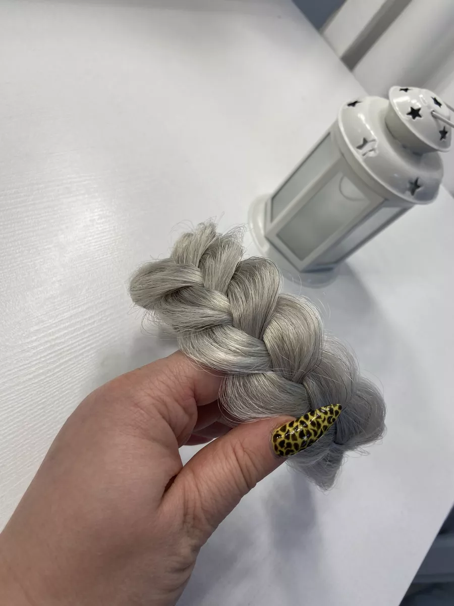 Ободок с косой