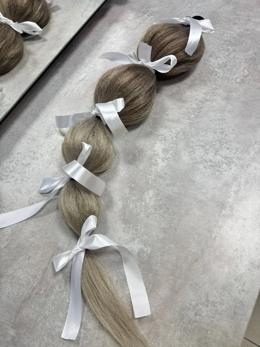 Хвост "Жасмин" на резинке