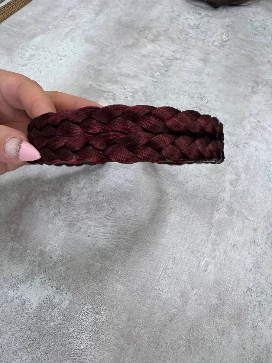 Ободок с косой