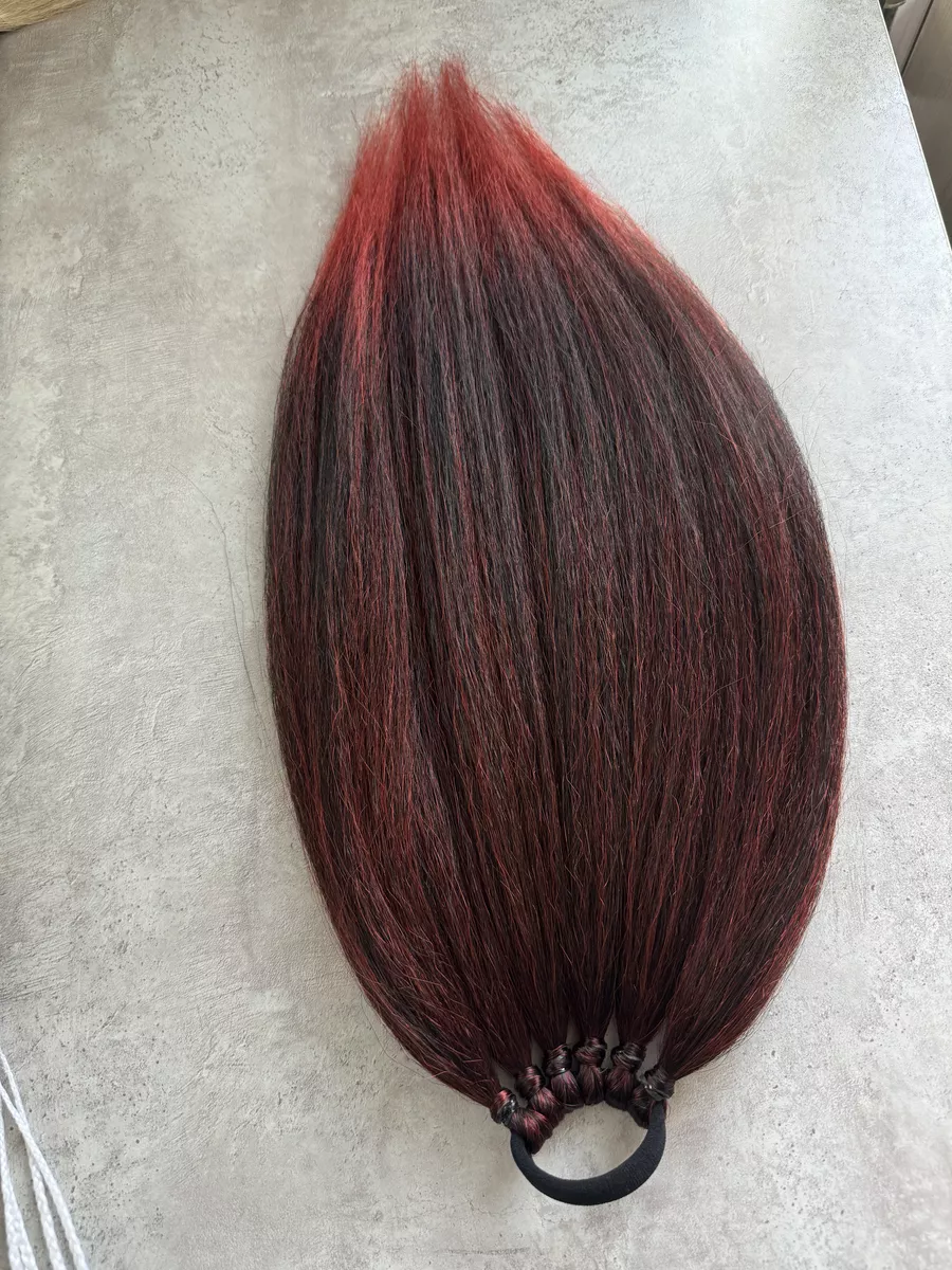 Хвост на резинке