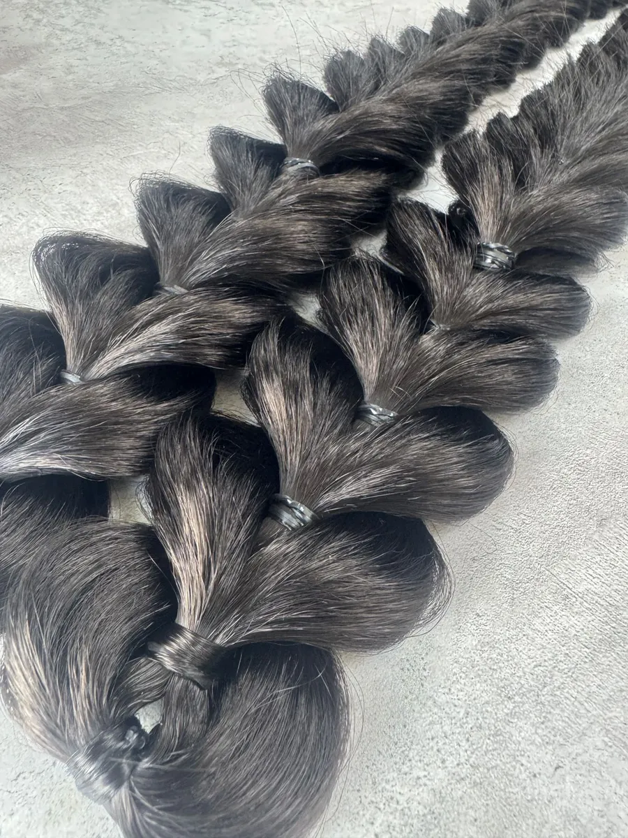 Французские косы накладные на заколках