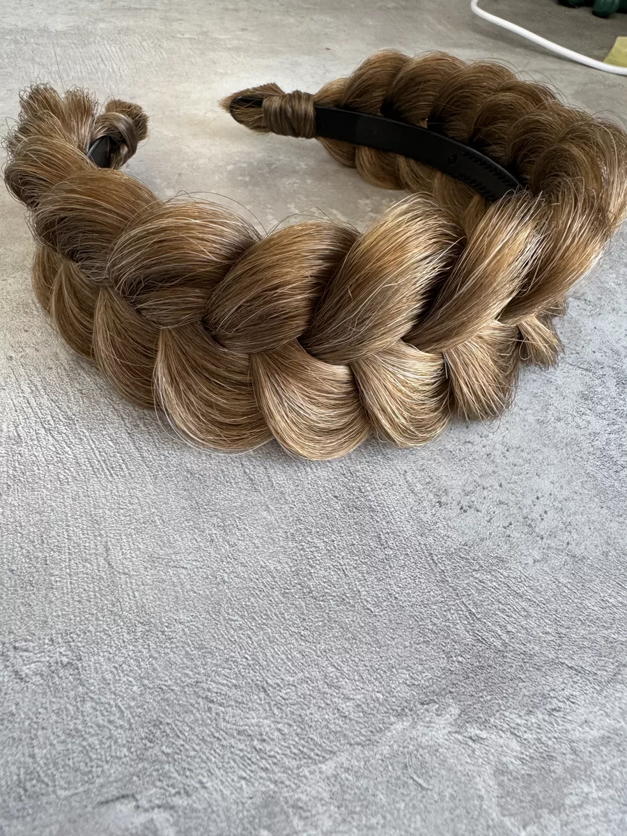 Ободок с косой