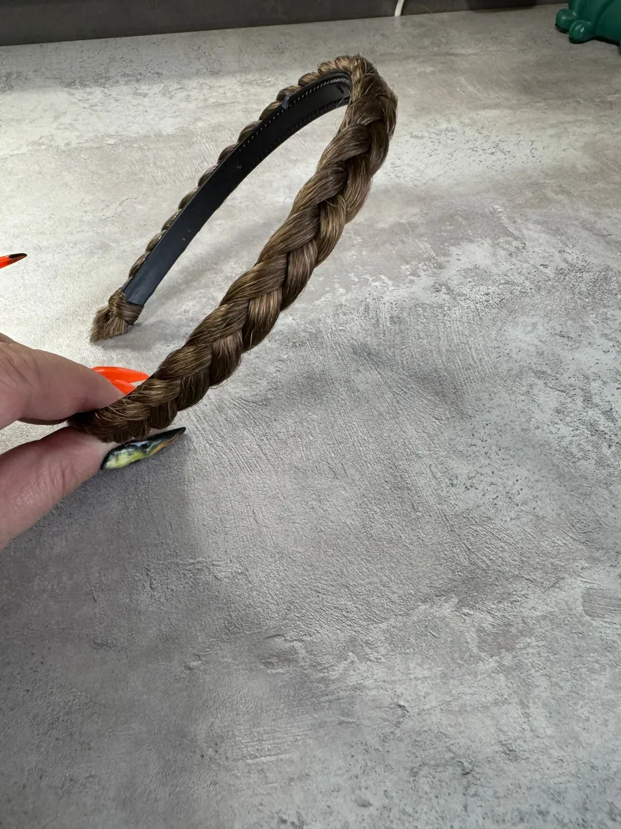 Ободок с косой