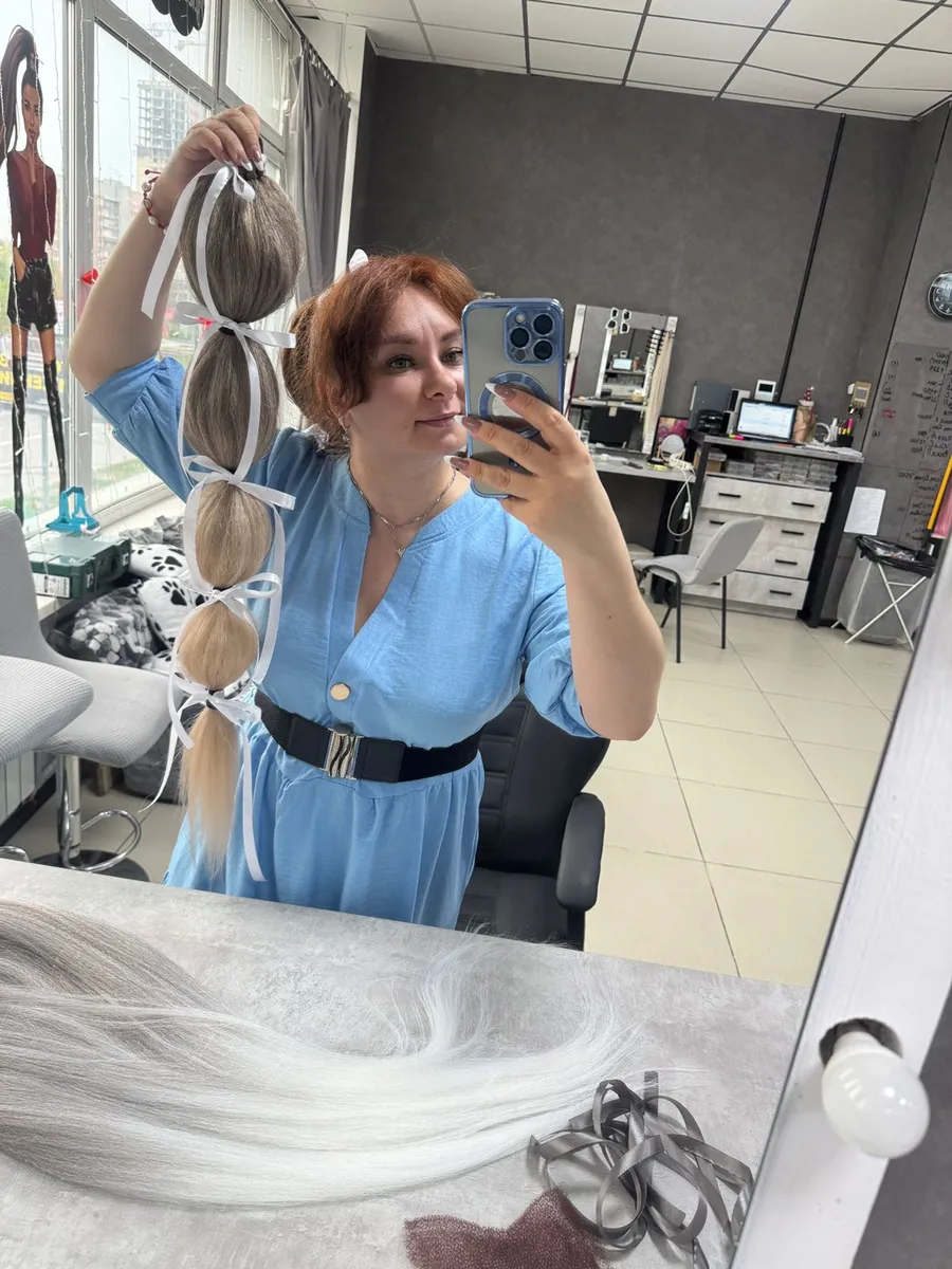 Хвост "Жасмин" на резинке