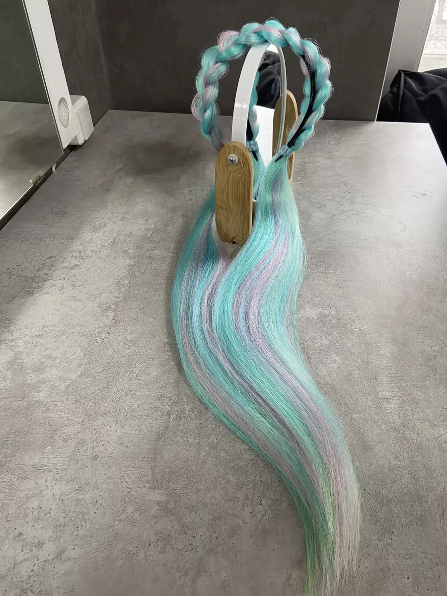 Ободок с хвостиками