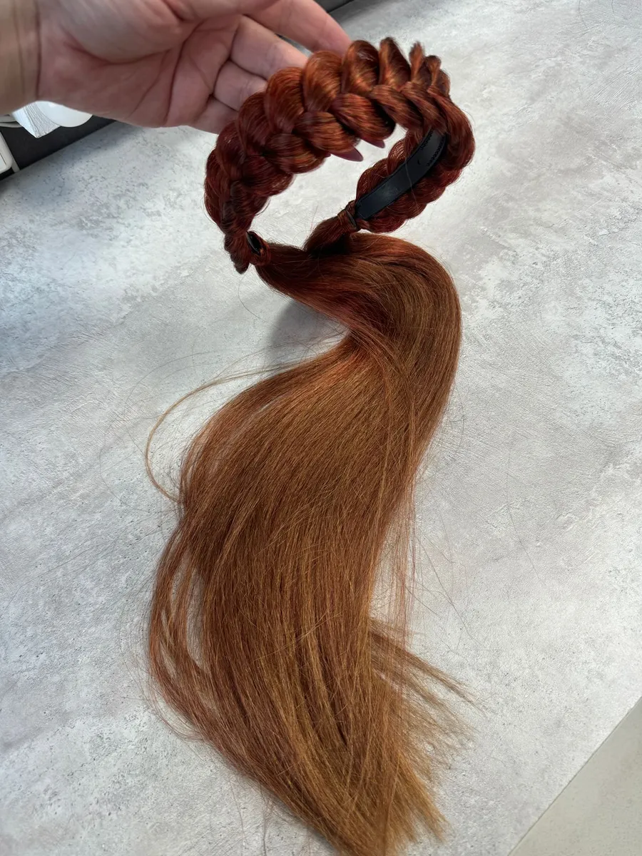 Ободок с хвостиками