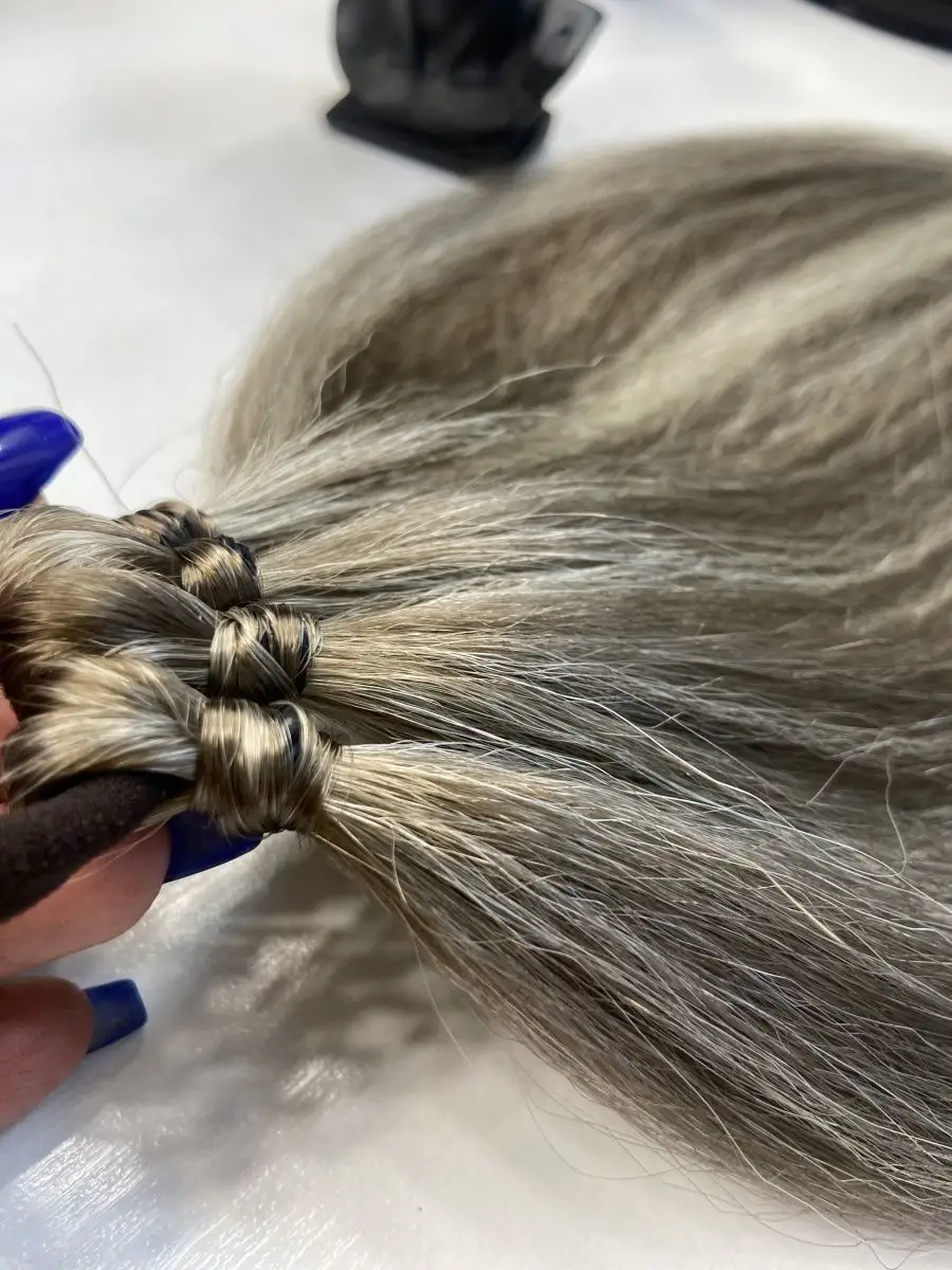 Хвост из канекалона на резинке