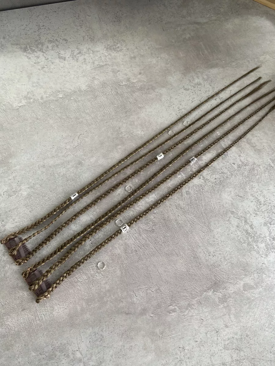 косы на заколках