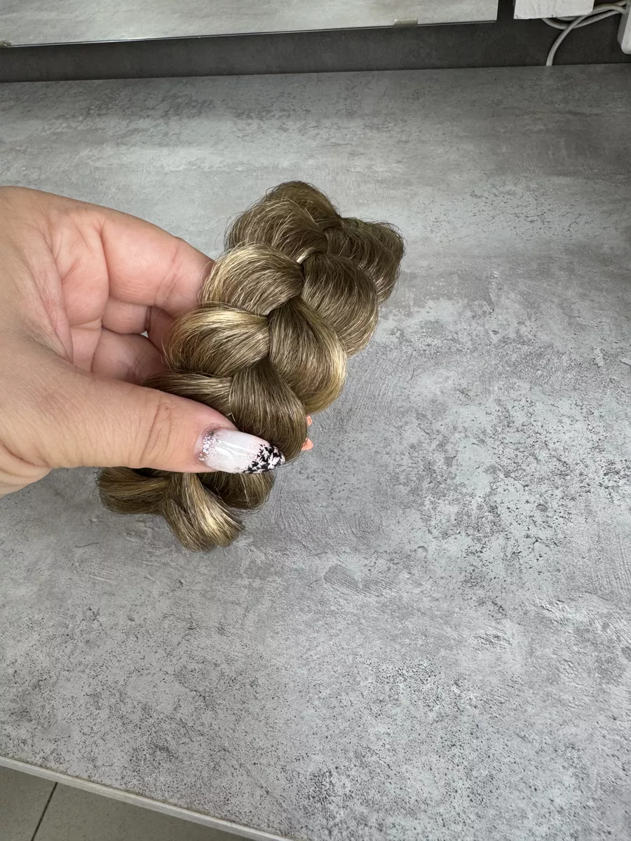 Ободок с косой