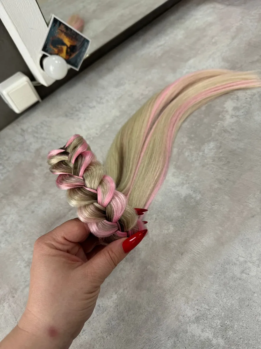 Ободок с хвостиками