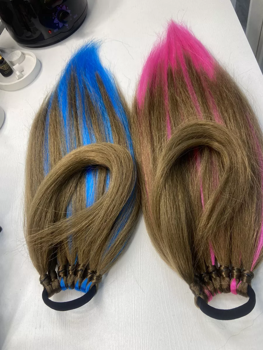 хвосты на резинке Харли Квинн