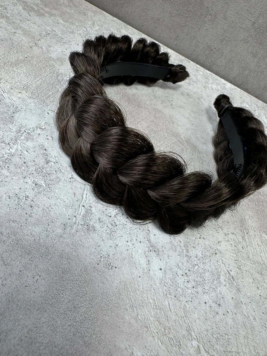 Ободок с косой