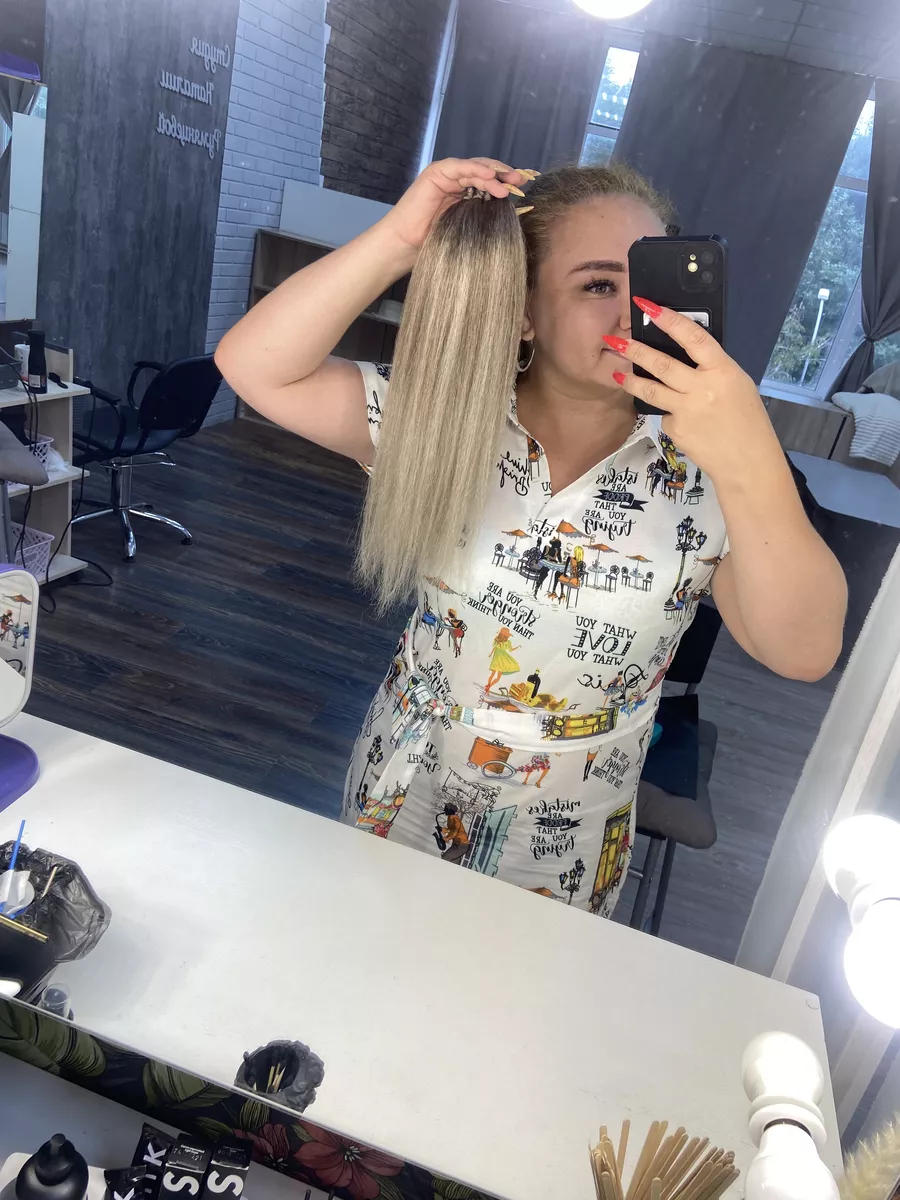 Хвост из канекалона на резинке