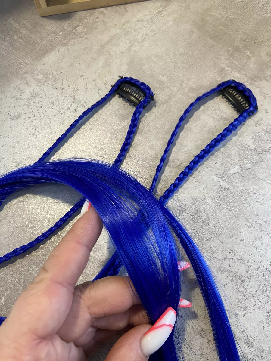 косы на заколках