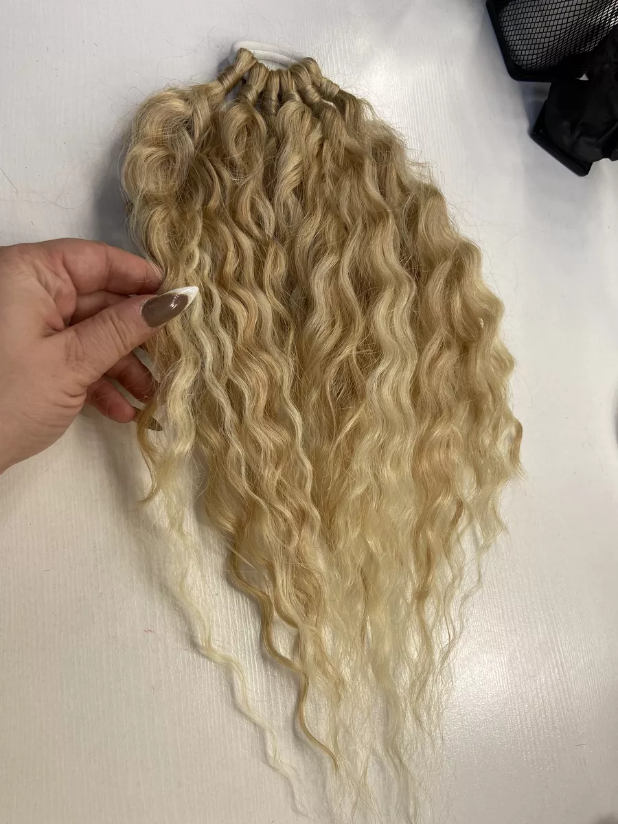 Волнистый хвост на резинке