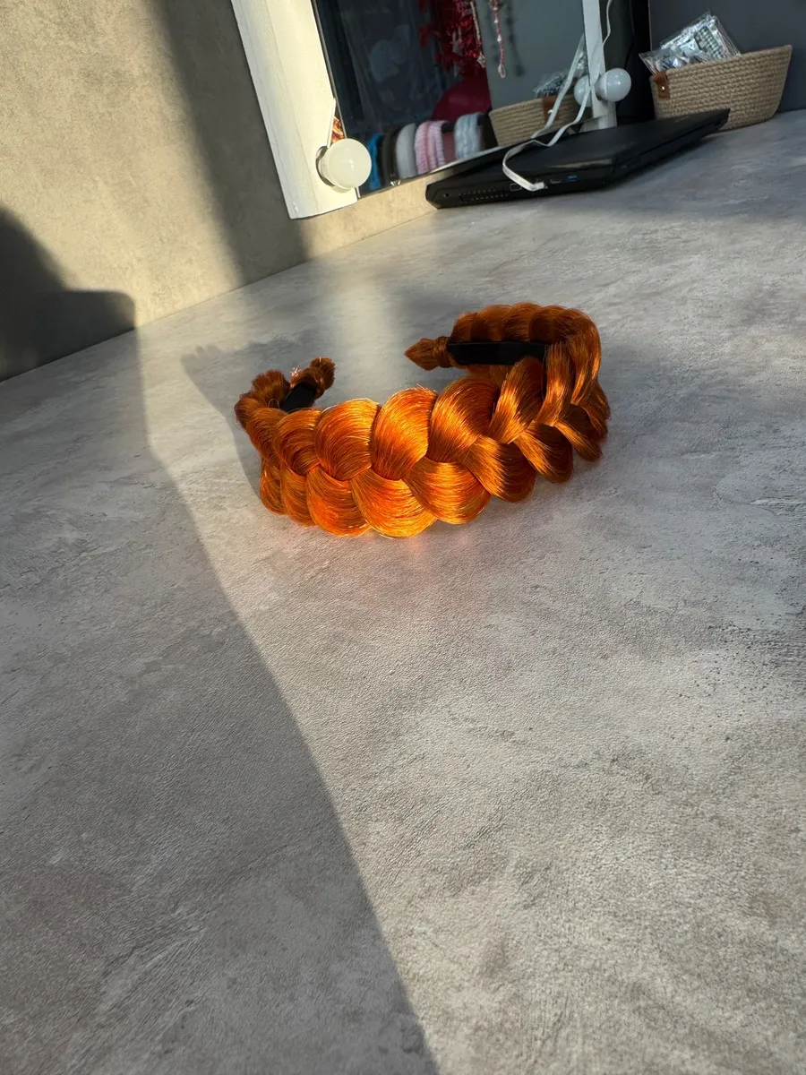 Ободок с косой