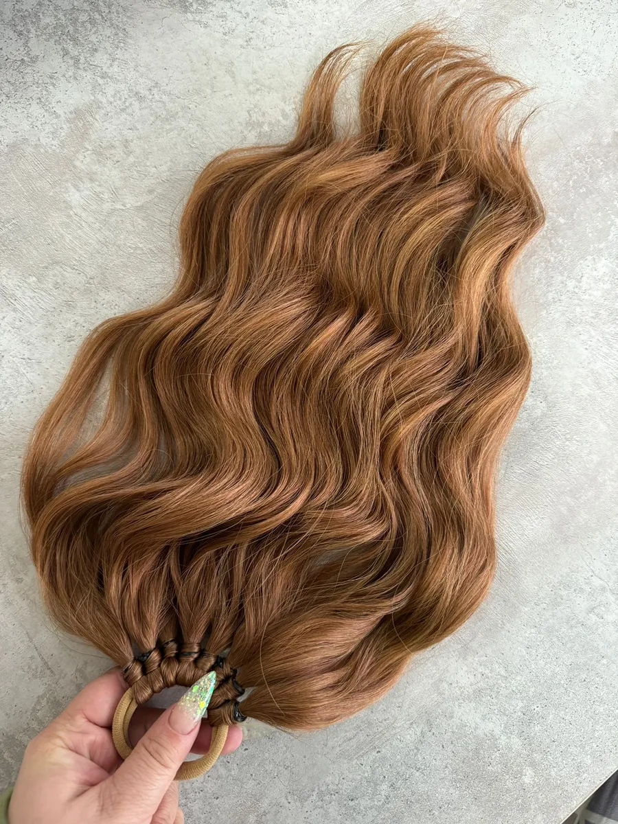 Волнистый хвост на резинке