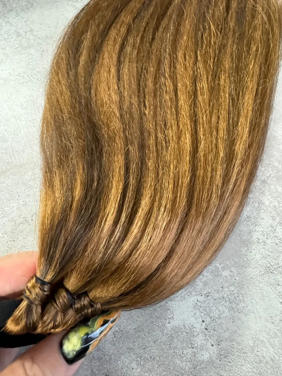 Хвост из канекалона на резинке