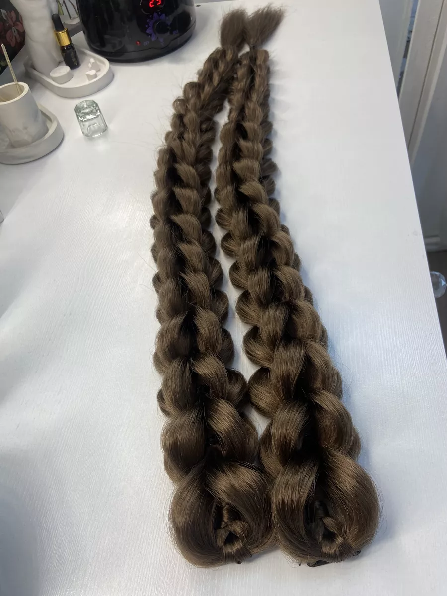 3д косы накладные на заколках