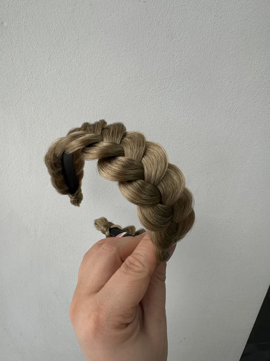 Ободок с косой