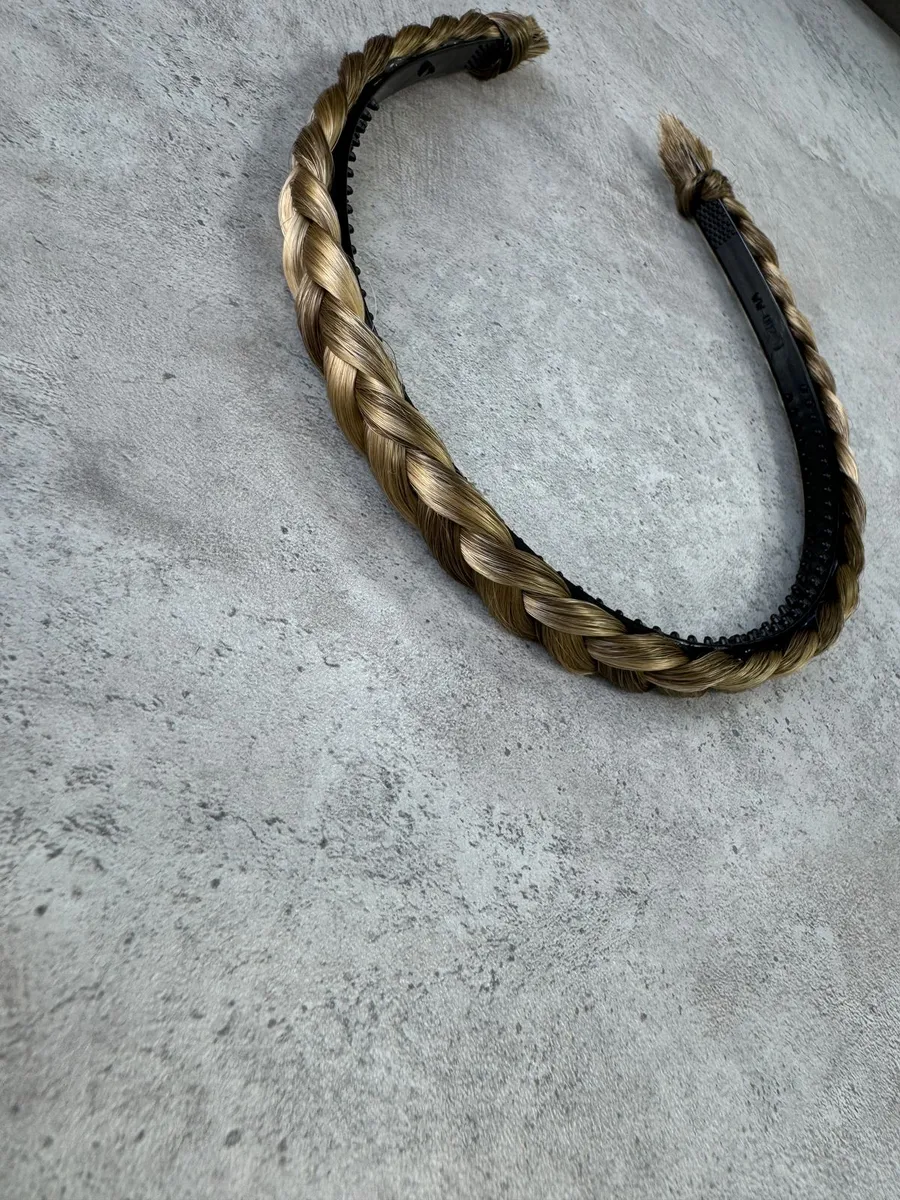 Ободок с косой