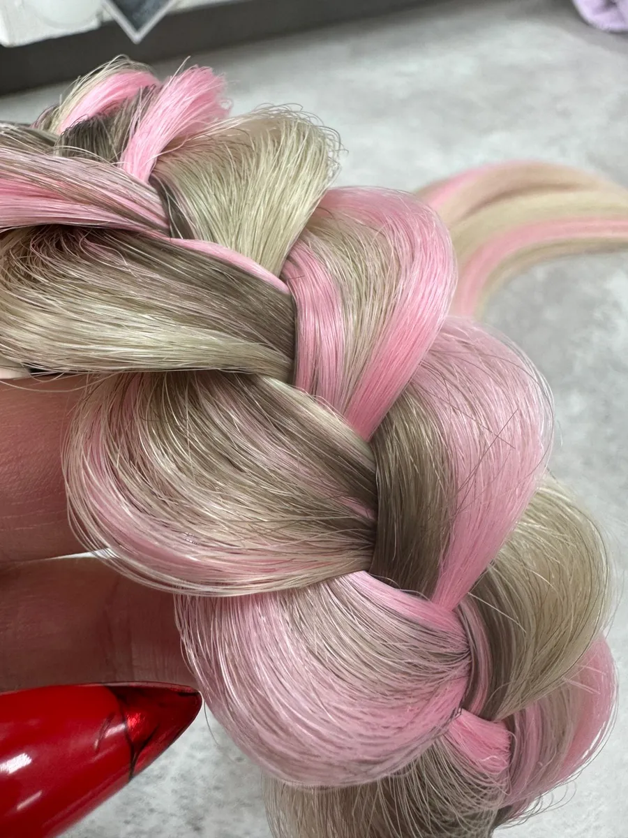 Ободок с хвостиками