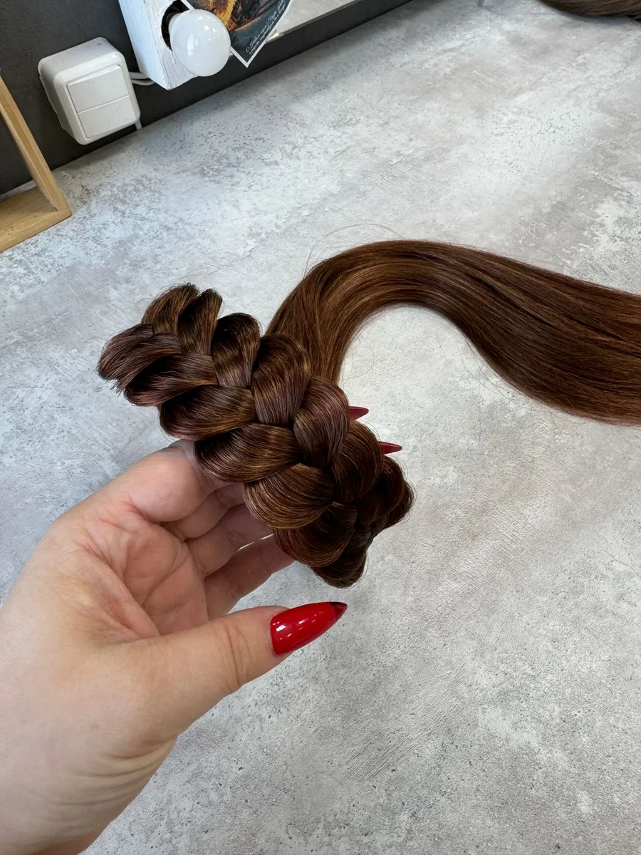 Ободок с хвостиками