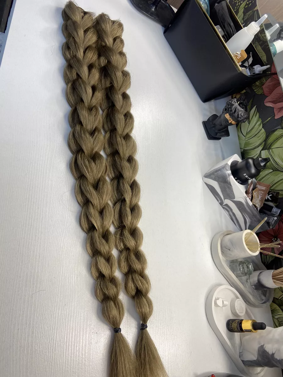 3д косы накладные на заколках