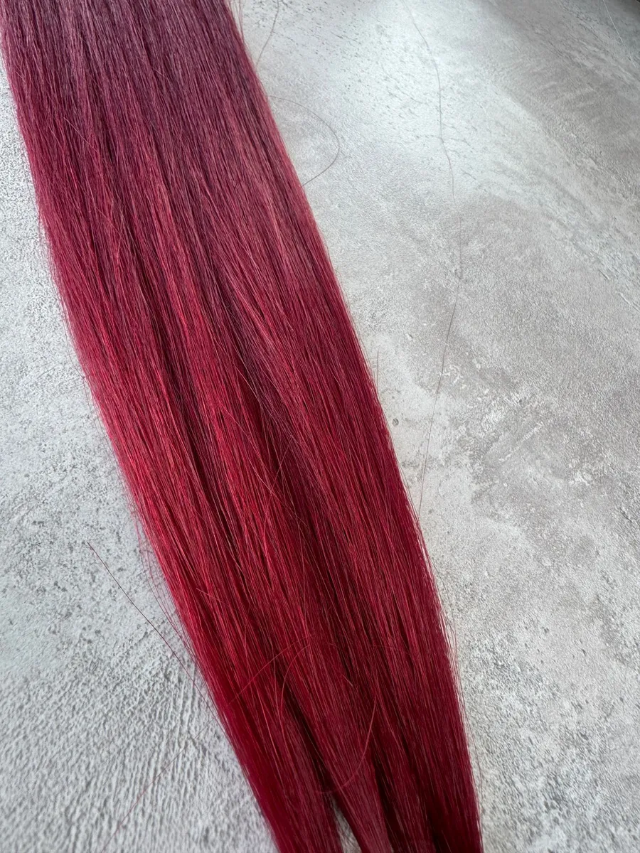 Косы на заколках