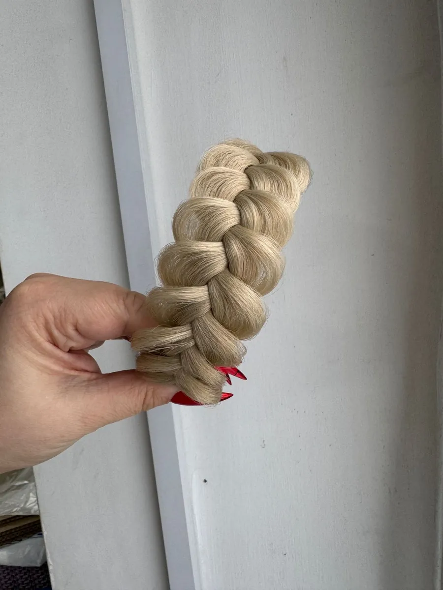 Ободок с косой