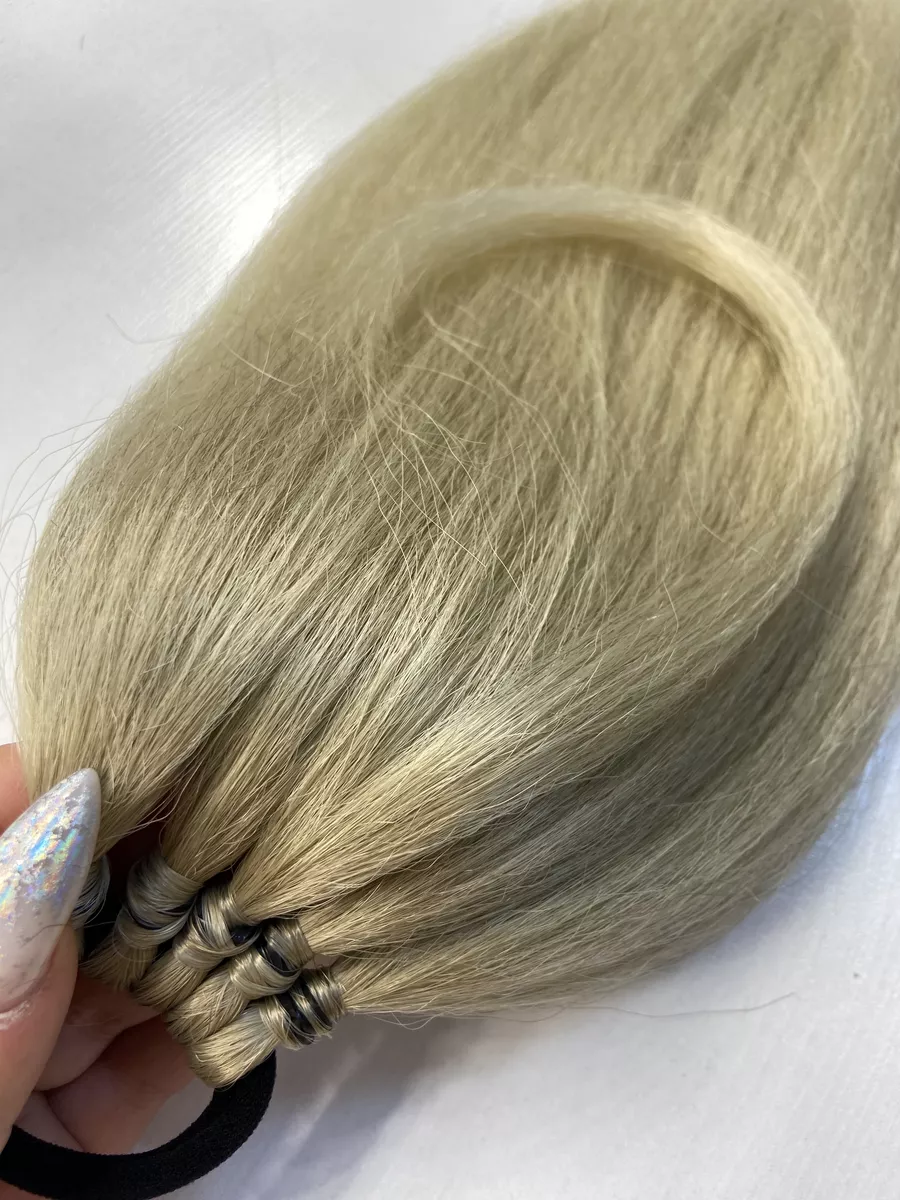 Хвост из канекалона на резинке