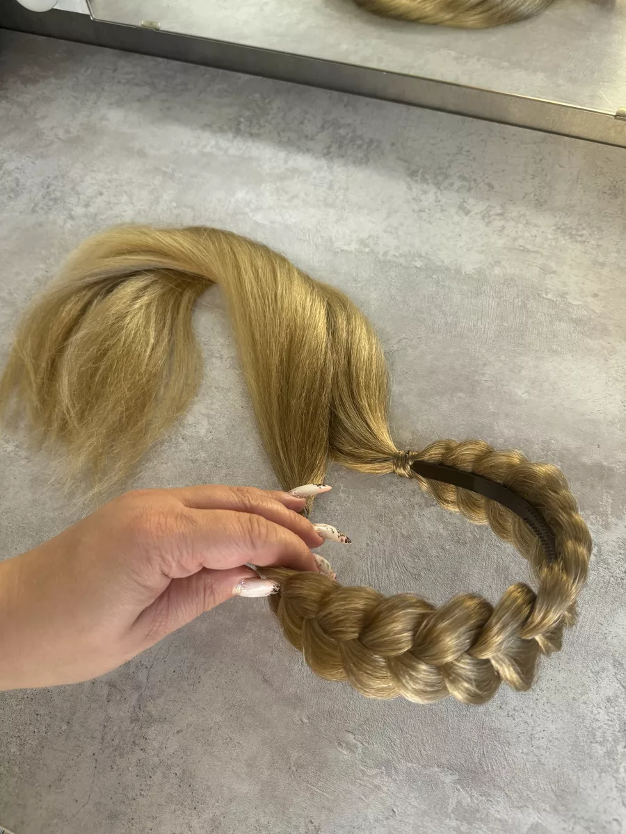 Ободок с хвостиками