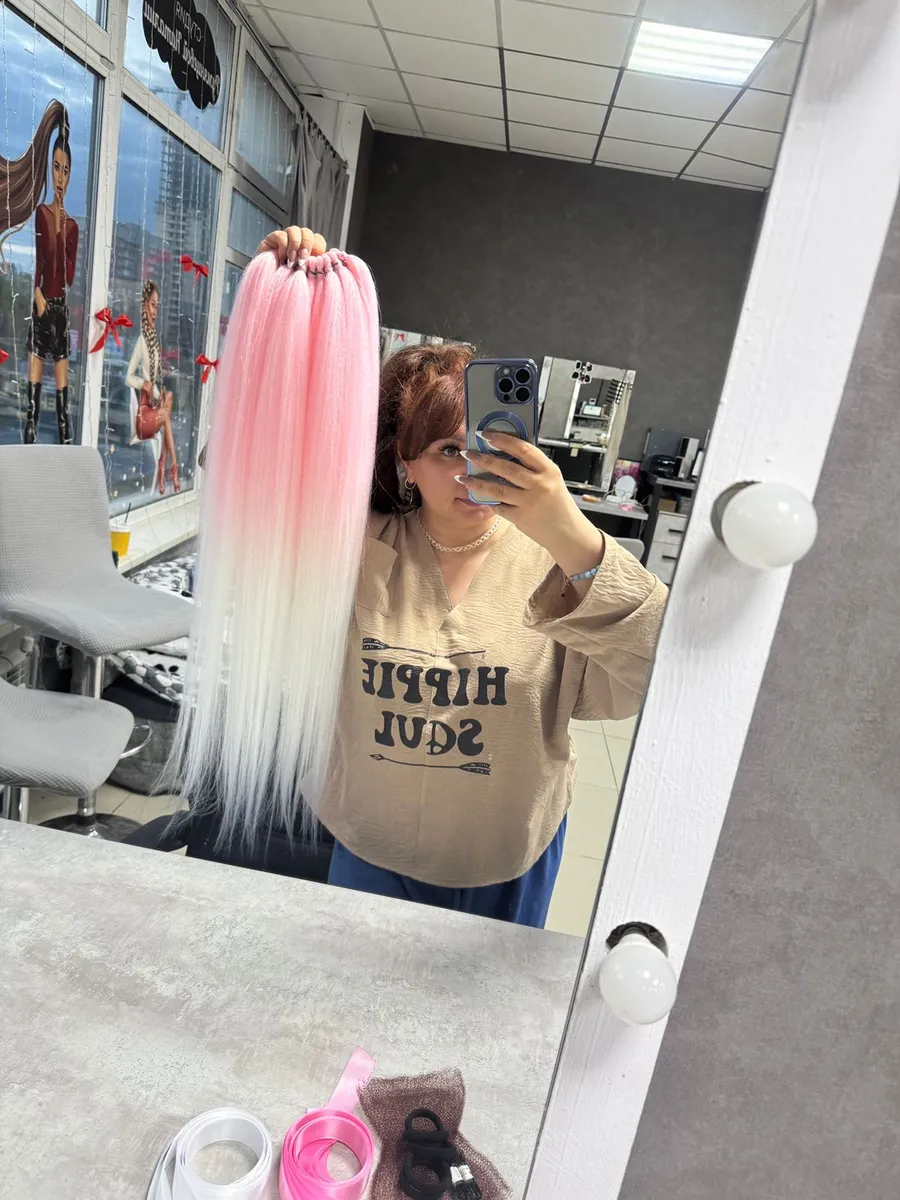 Хвост "Жасмин" на резинке