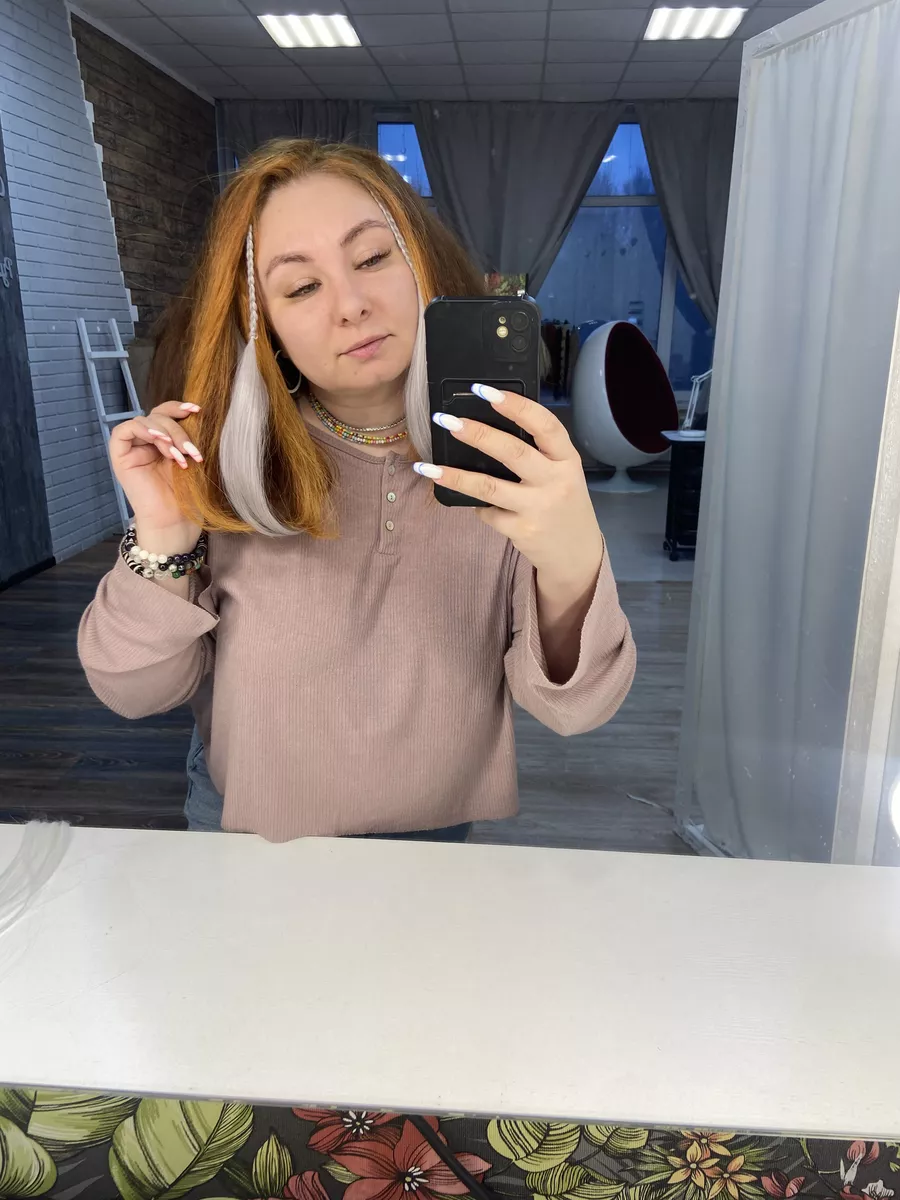 косы на заколках