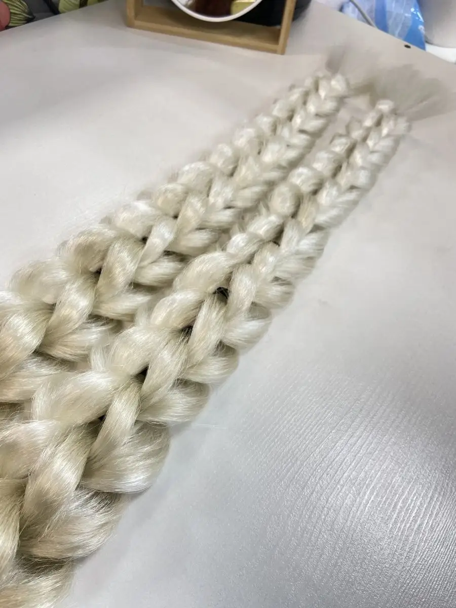 3д косы накладные на заколках