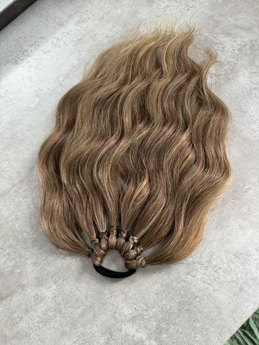 Волнистый хвост на резинке