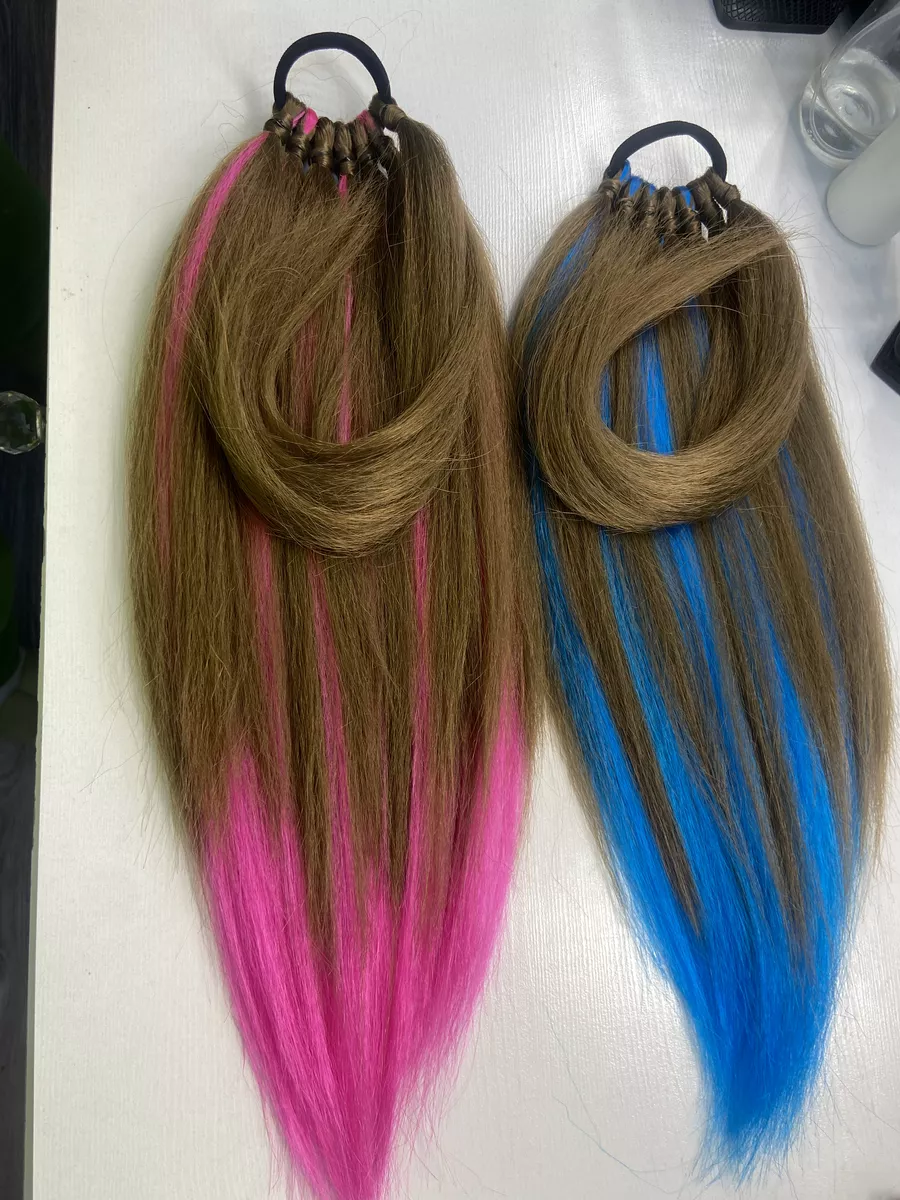 хвосты на резинке Харли Квинн