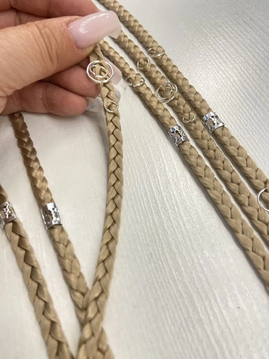 косы на заколках