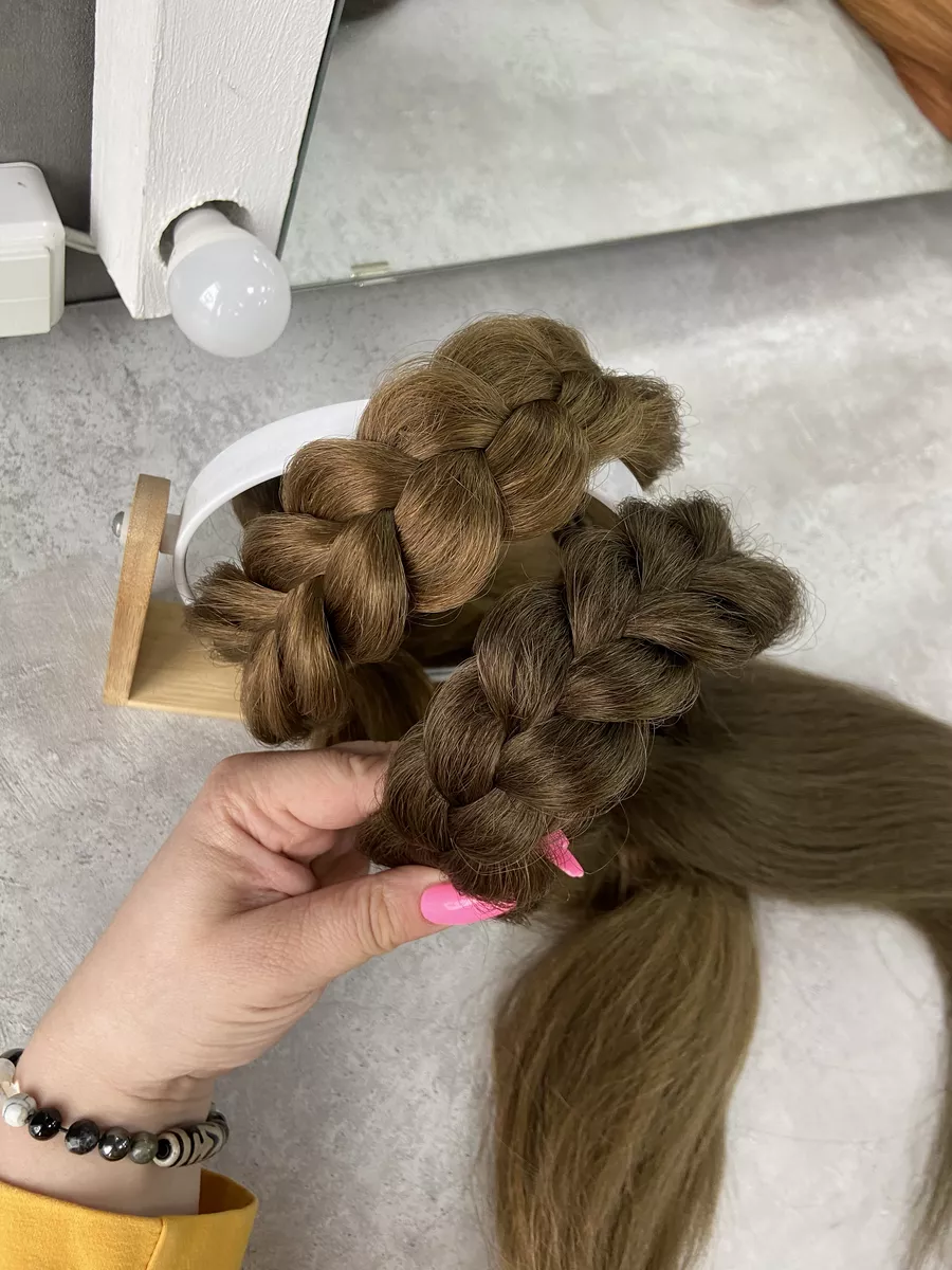 Ободок с хвостиками